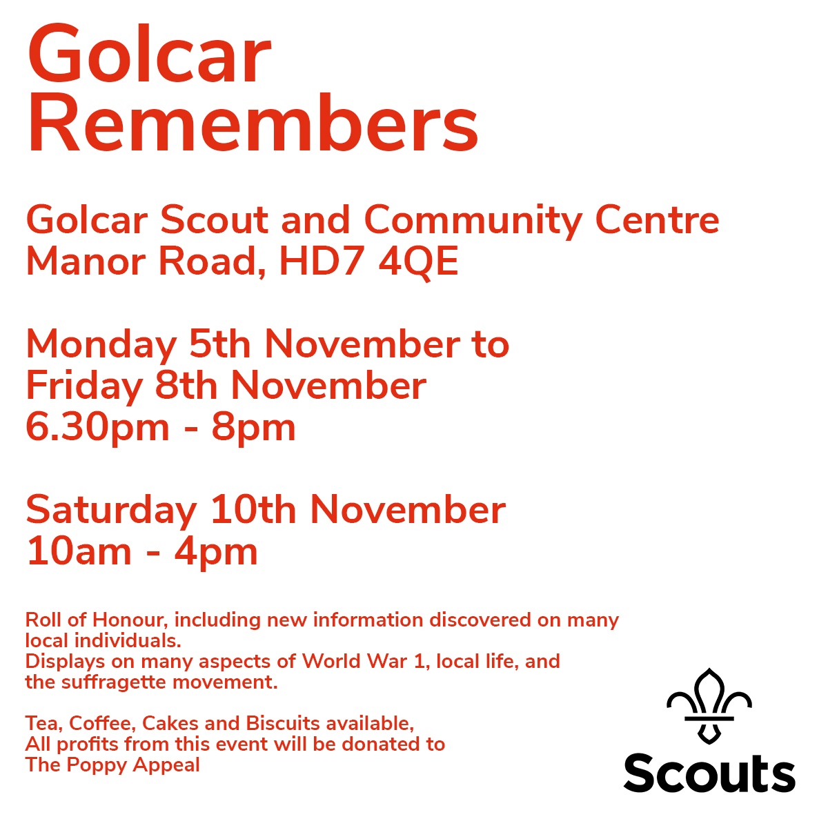 Golcar-Remembers